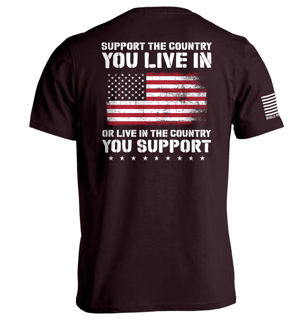 Support The Country You Live In Flag - Pretty Petty Co