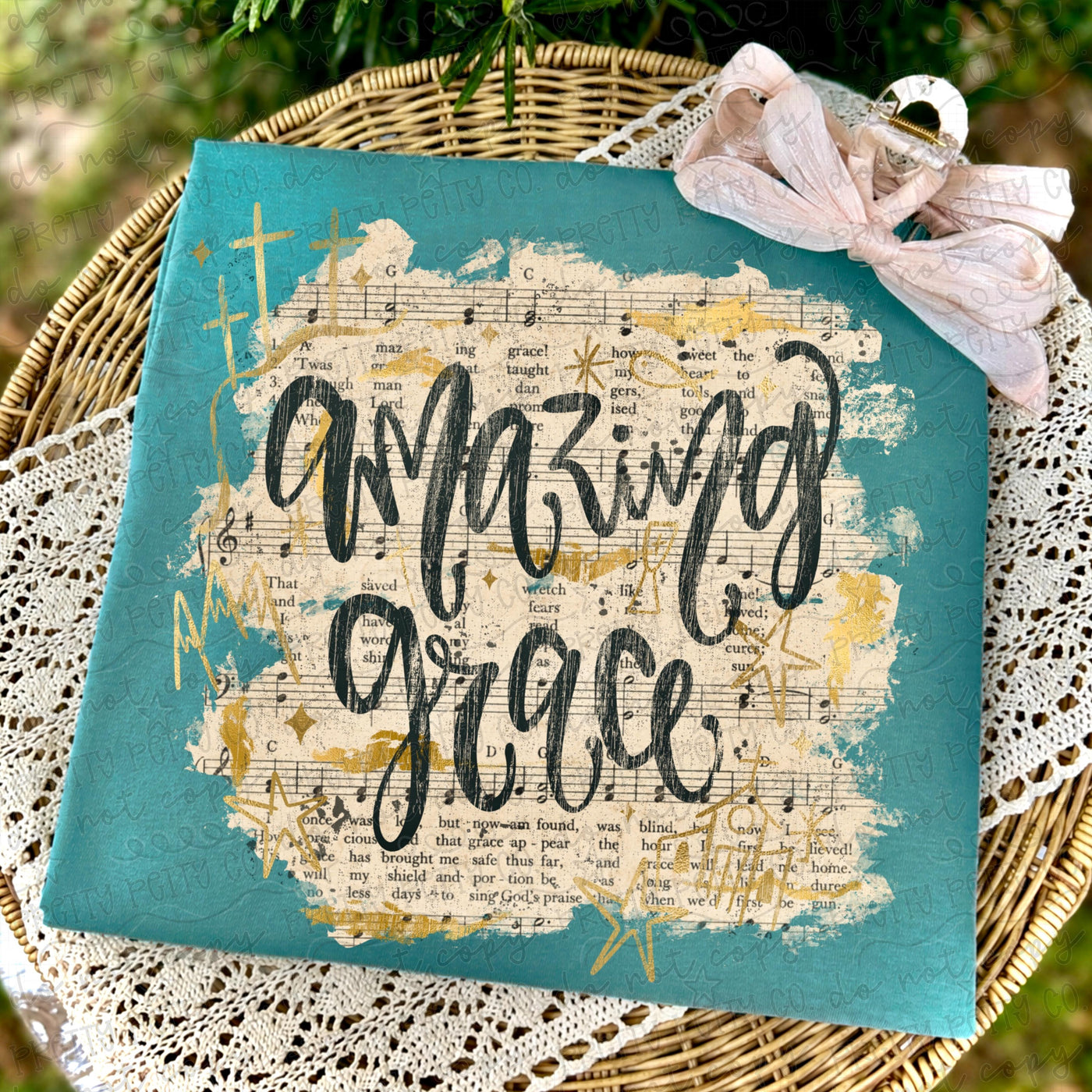 Amazing Grace Christian Graphic Shirt – Vintage Hymn Faith Tee