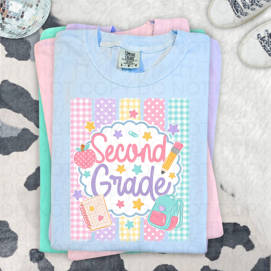 Second Grade Back to School Shirt | First Day of Second Grade Teacher & Student Tee
