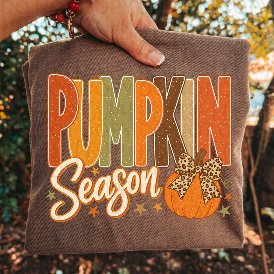 Pumpkin Season Shirt | Cute Fall Pumpkin Graphic Tee | Cozy Autumn Pumpkin T-Shirt | Trendy Harvest Season Apparel