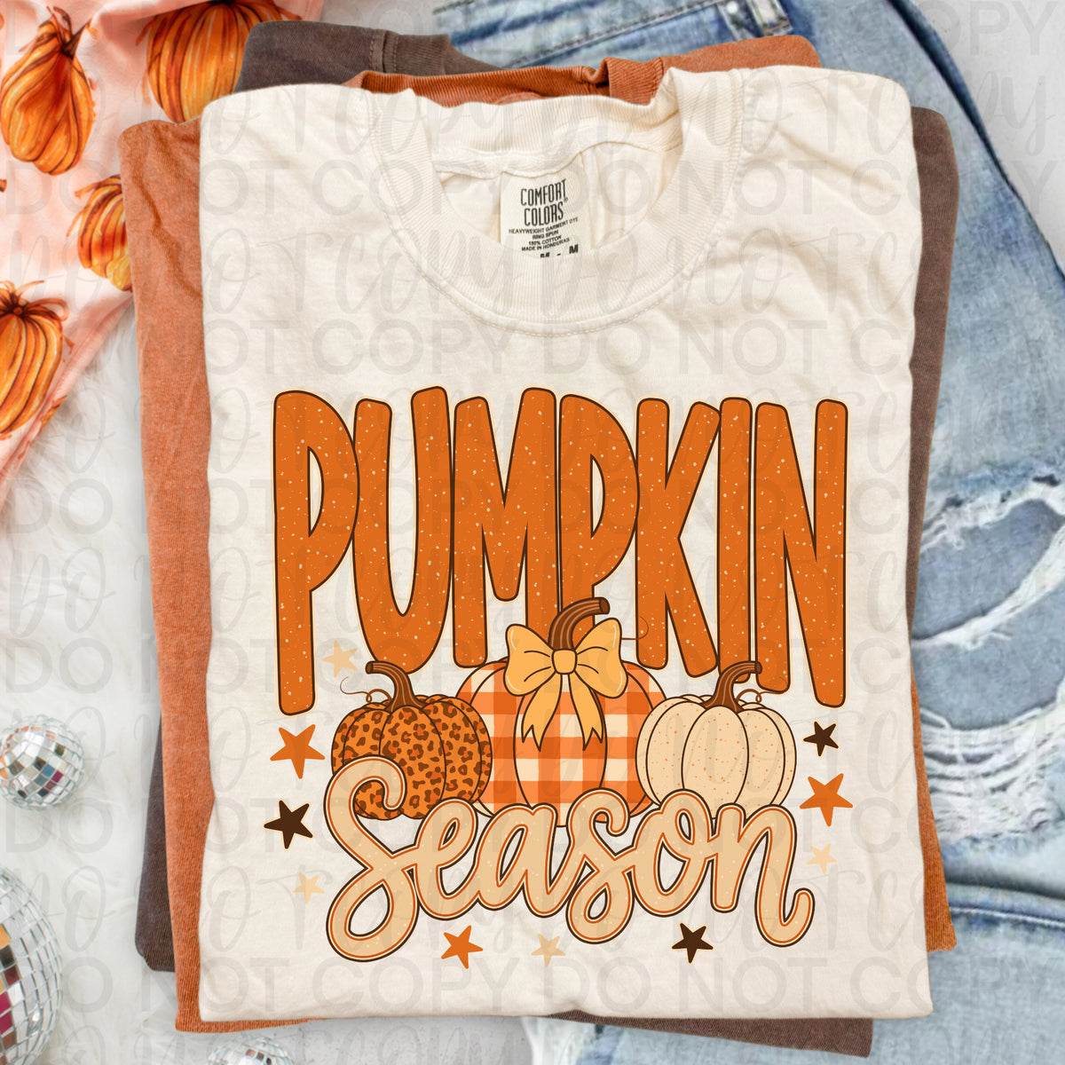 Pumpkin Season Shirt | Cute Fall Pumpkin Graphic Tee | Cozy Autumn Pumpkin T-Shirt | Trendy Harvest Season Apparel