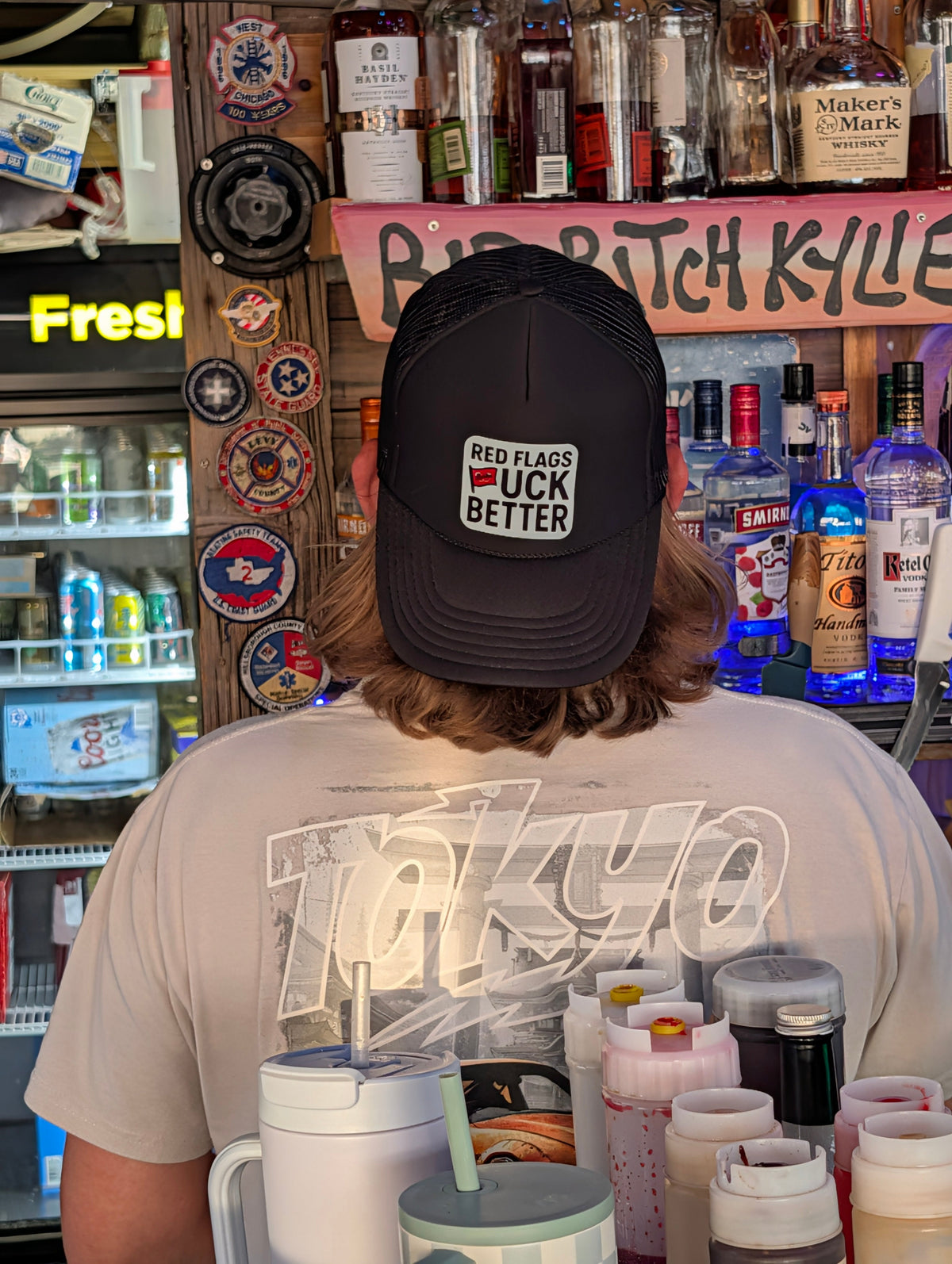 Red Flags Fuck Better Trucker Hat - Pretty Petty Co