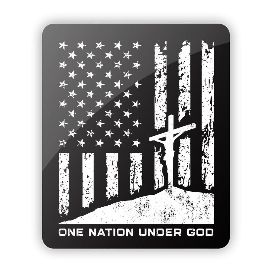 One Nation under God Aluminum Sign - Pretty Petty Co