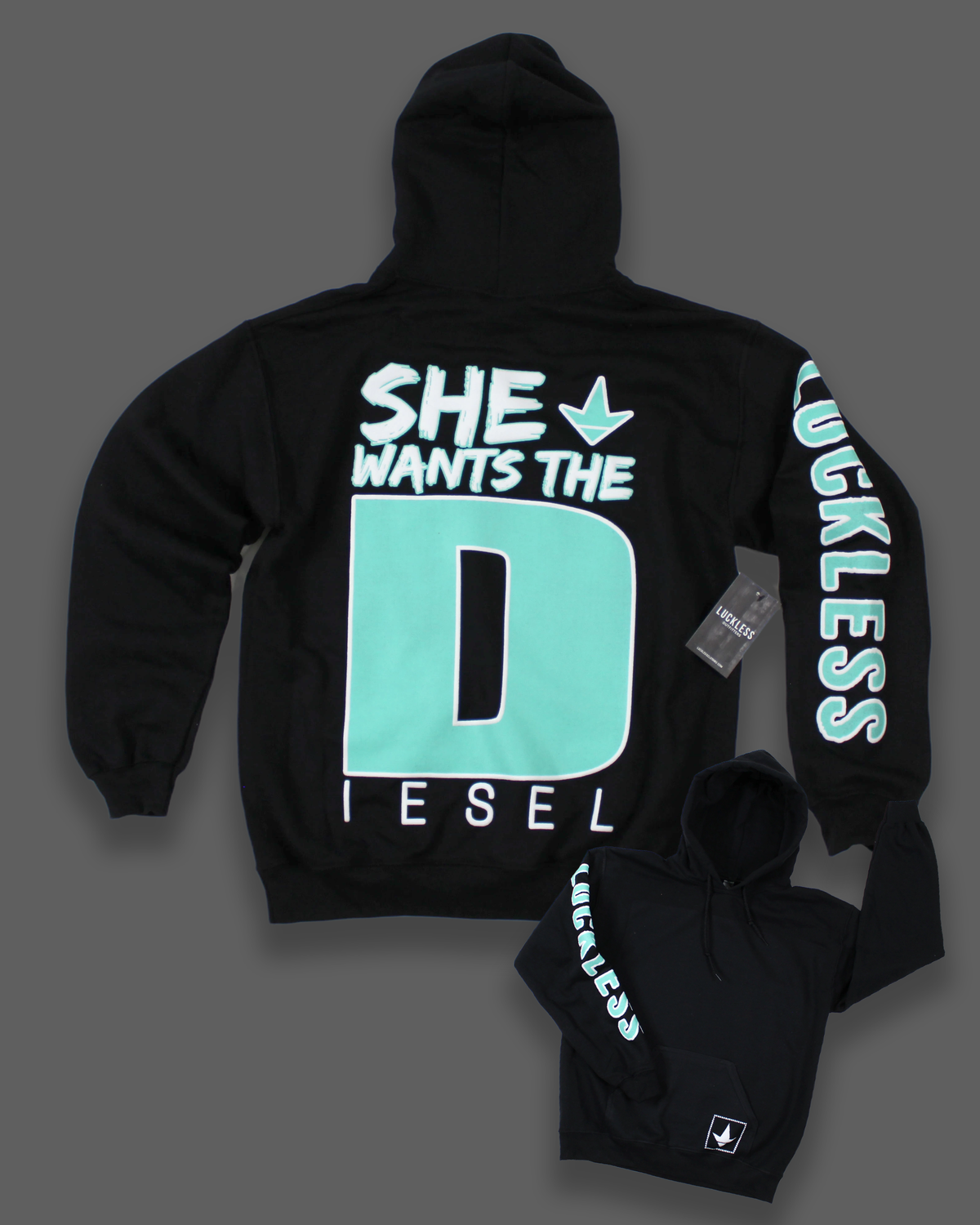 She Wants the Diesel | Hoodie - Pretty Petty Co