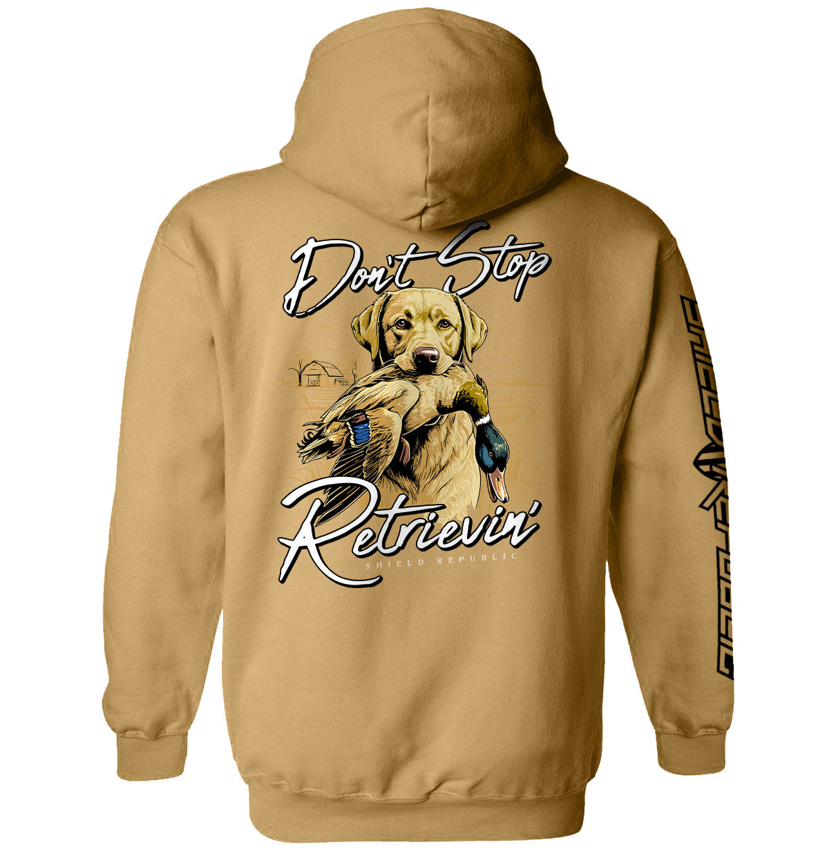 Don't Stop Retrievin Yellow Lab - Pretty Petty Co