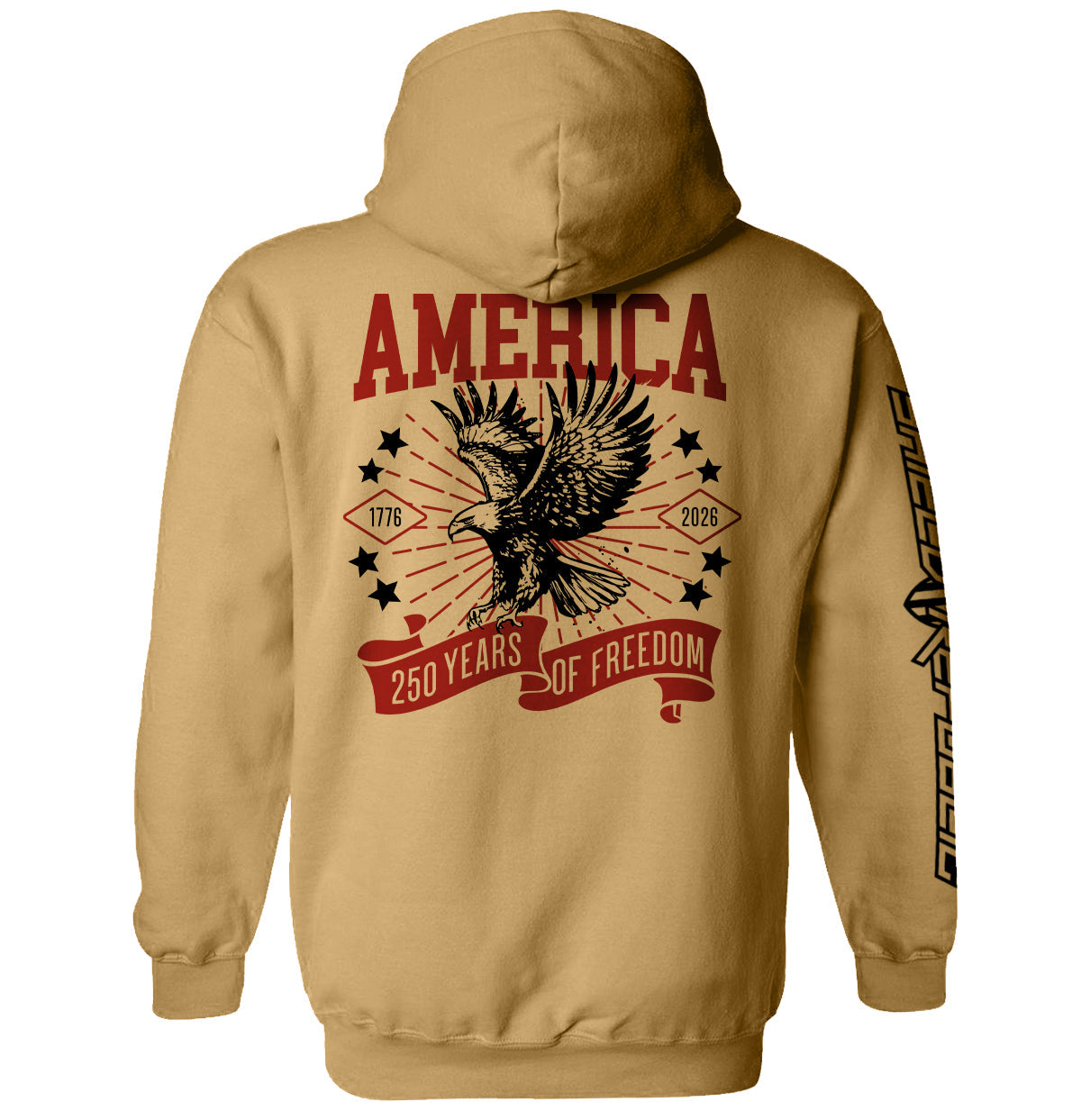 America 250 Years of Freedom - Pretty Petty Co