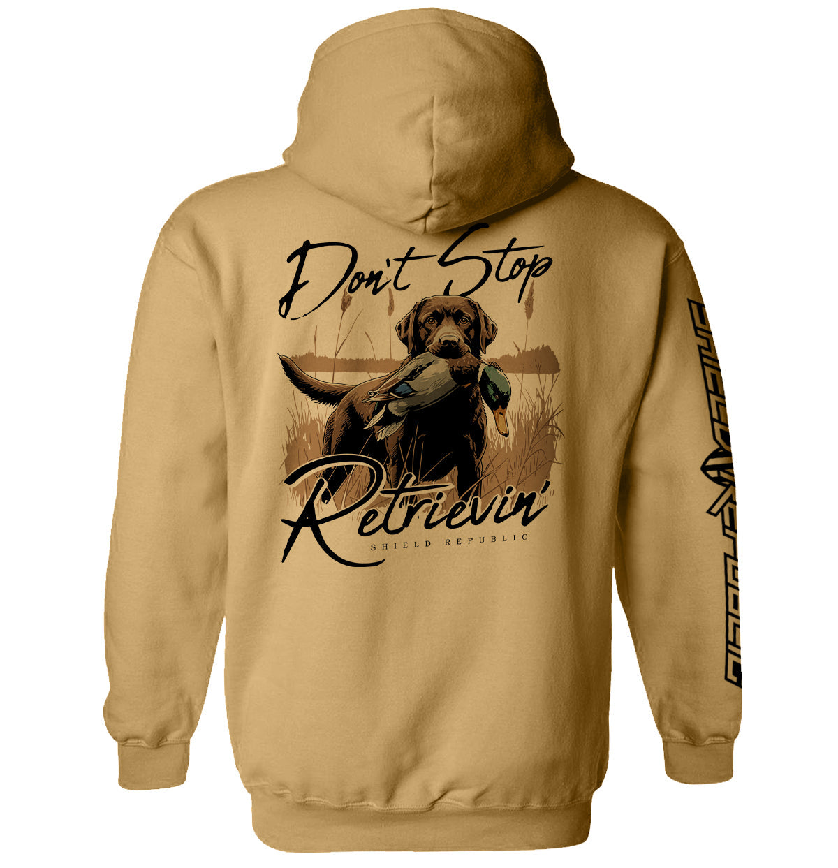 Don't Stop Retrievin' Chocolate Lab - Pretty Petty Co