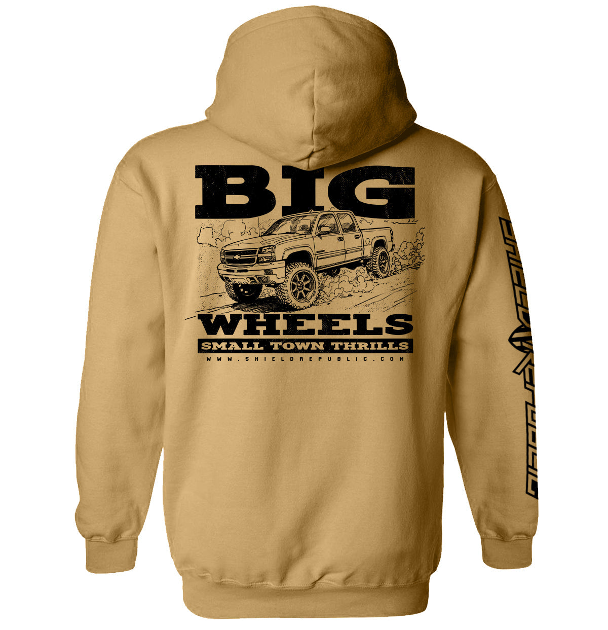 Big Wheels Small Town Thrills - Pretty Petty Co