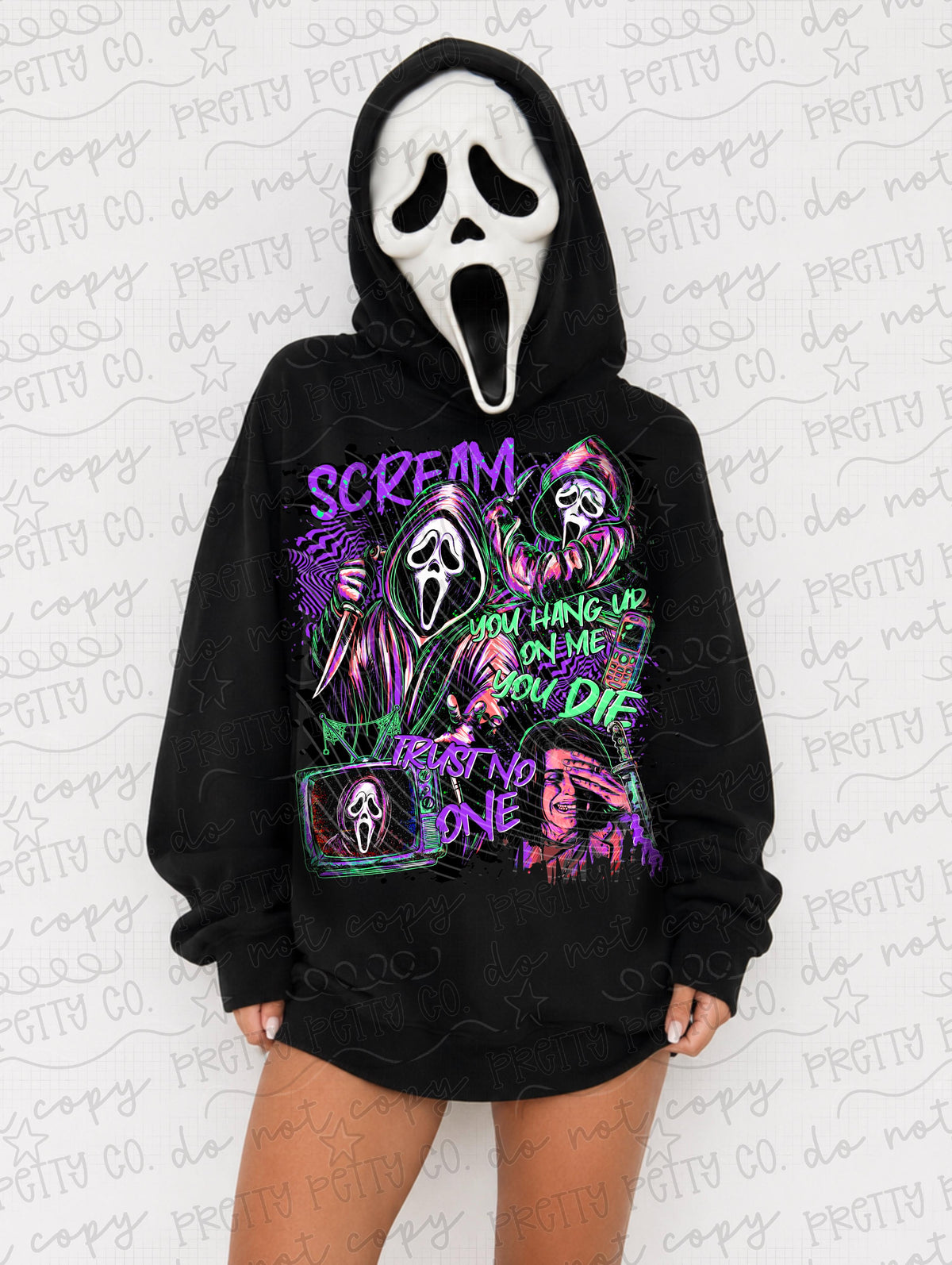 GF Horror Character Graphic Tee | Spooky Halloween Shirt