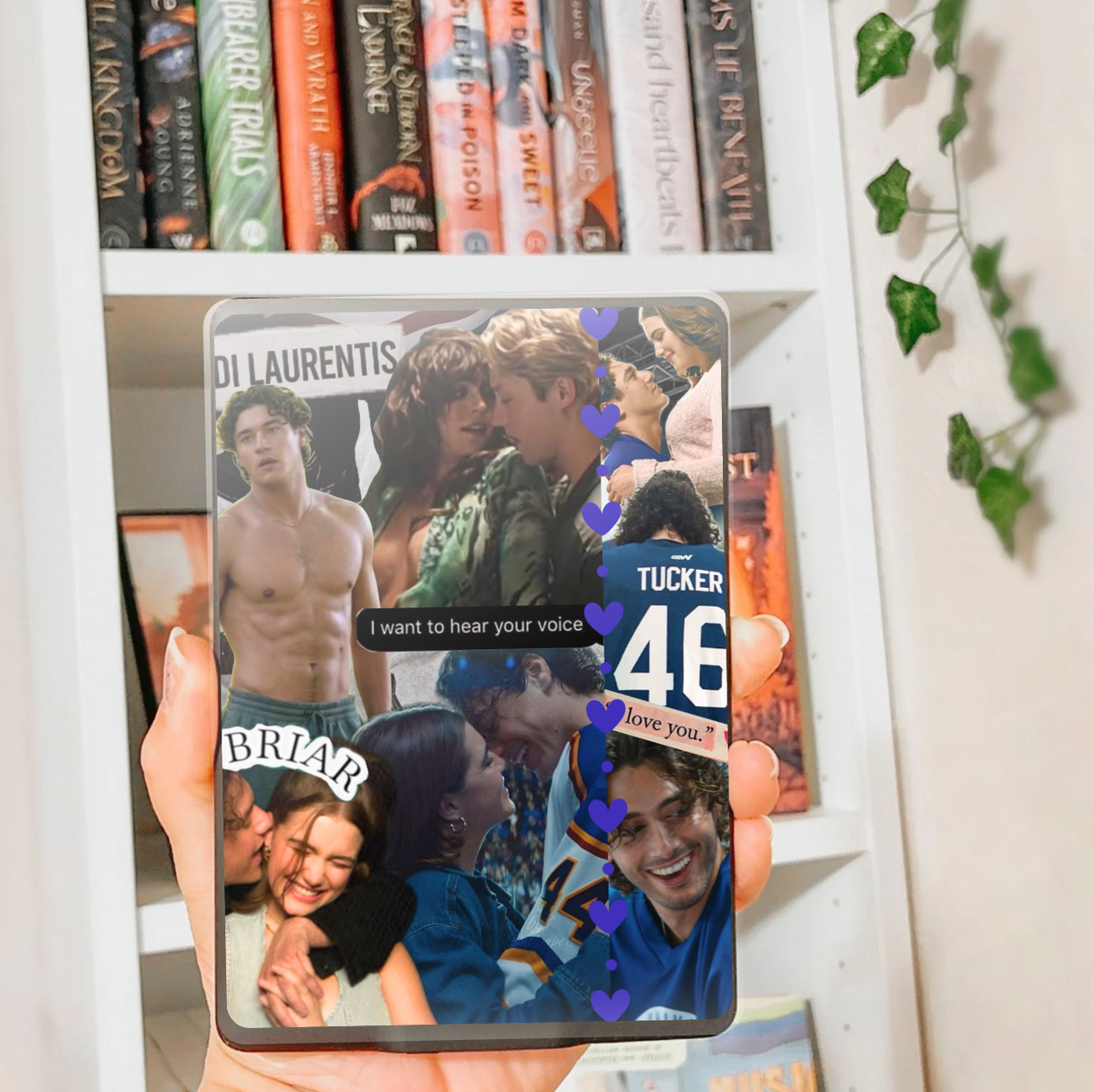 Off Campus Collage Inspired Kindle Insert - Three Sizes - Optional Lamination