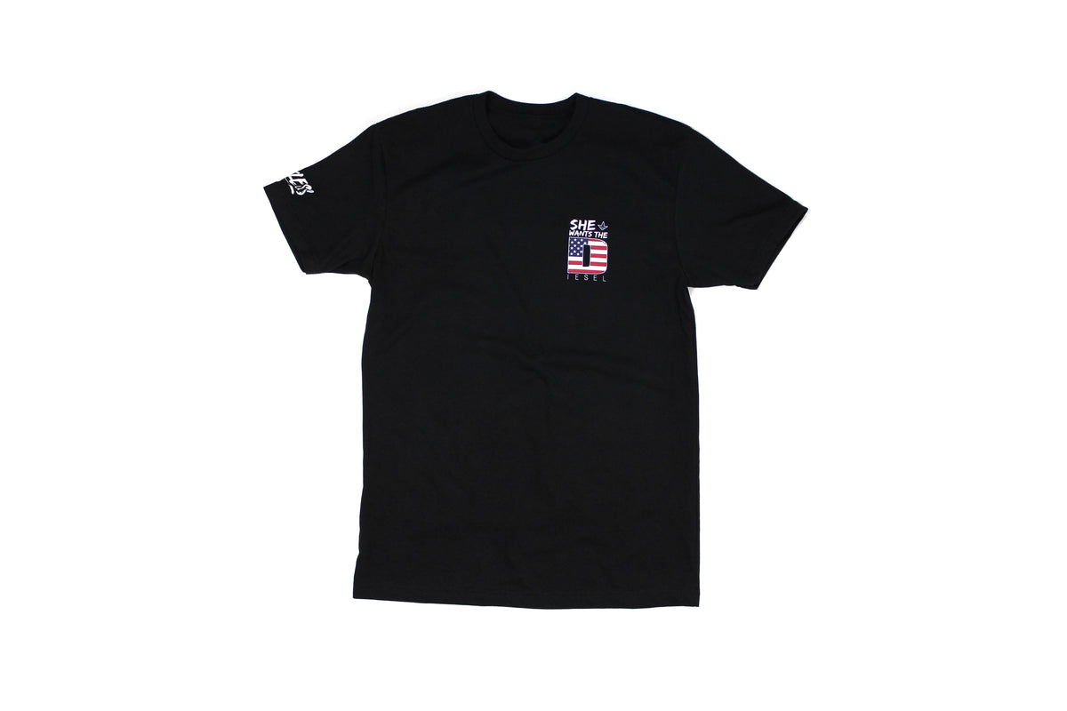 She Wants the Diesel Americana Tee - Pretty Petty Co
