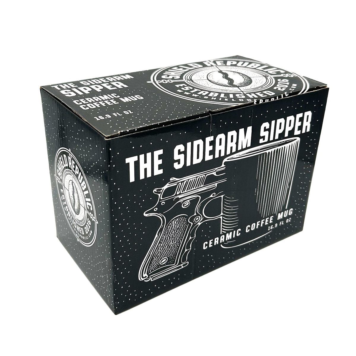 Coffee So Strong It's Got Recoil Sidearm Sipper - Pretty Petty Co