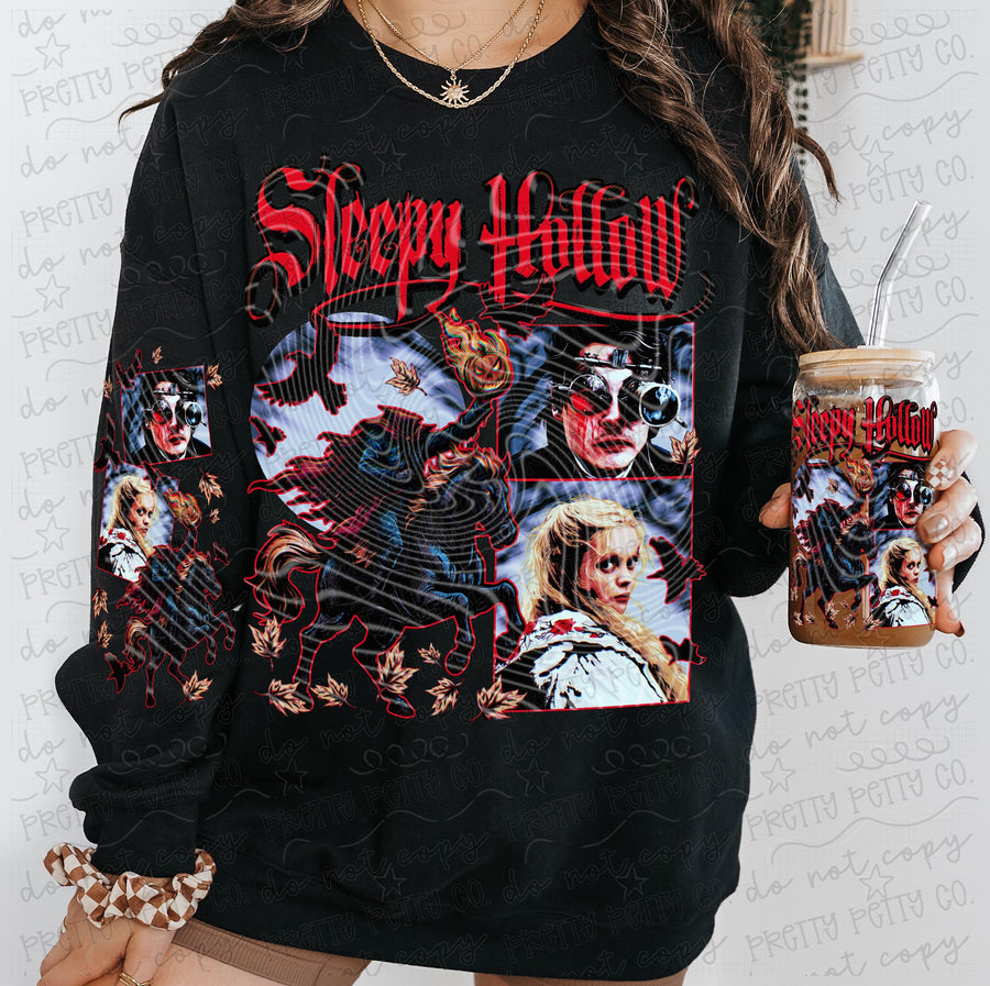 Sleepy Hollow Spooky Graphic Tee | Dark Gothic Horror Shirt | Creepy Cute Apparel - Pretty Petty Co