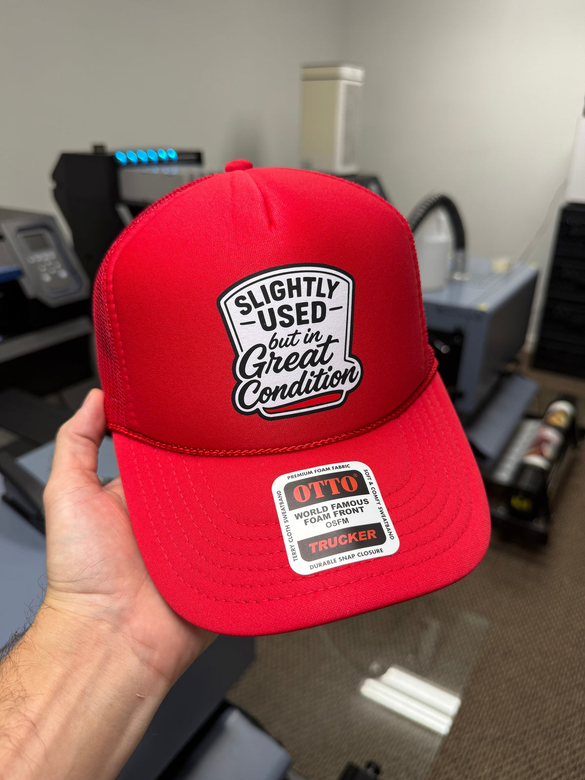 Slightly Used But In Great Condition Trucker Hat - Pretty Petty Co