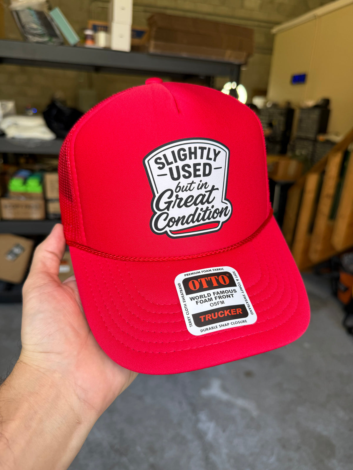 Slightly Used But In Great Condition Trucker Hat - Pretty Petty Co