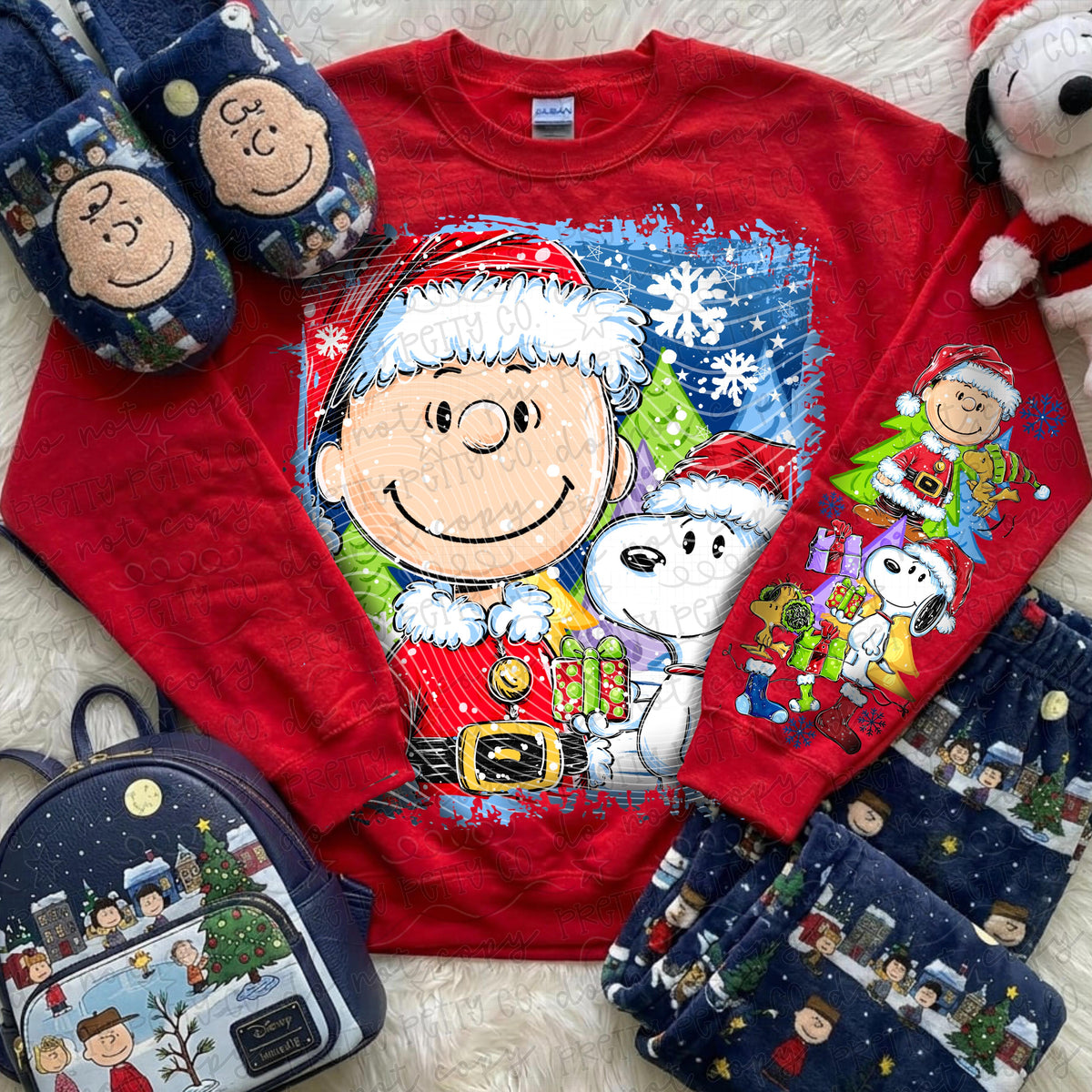 Holiday Best Friends Christmas PNG | Boy & Beagle Inspired Christmas Design | Vintage Holiday Digital Download | Sublimation PNG