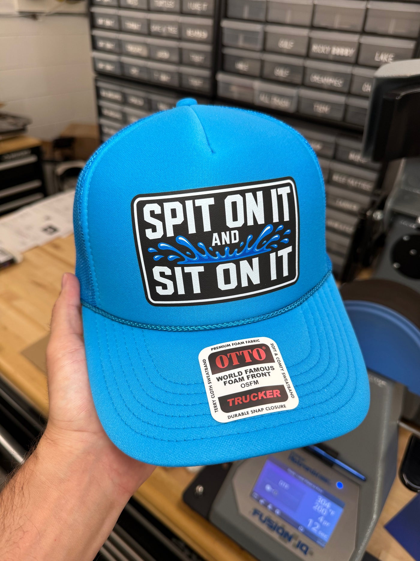 Spit On It and Sit On It Foam Trucker Hat