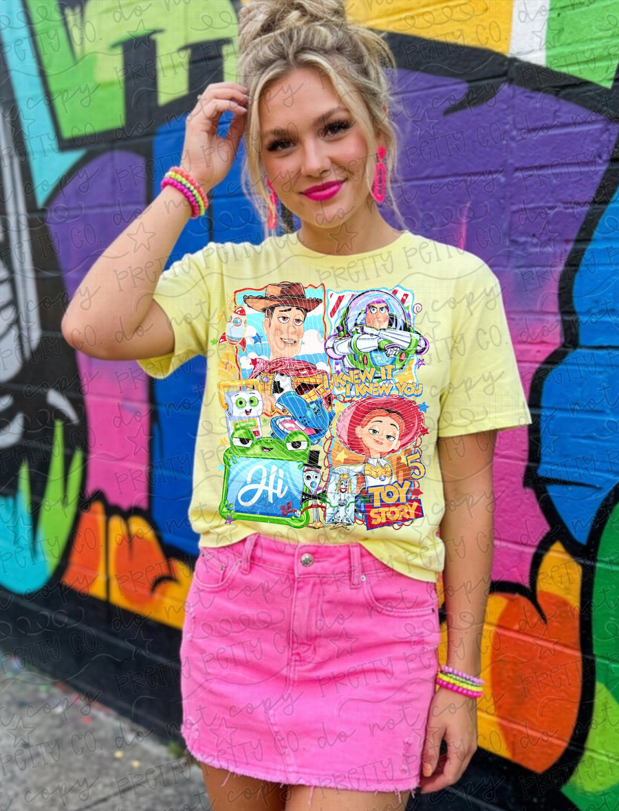 TS 5 Inspired Graphic Tee | Cute Movie Character Shirt