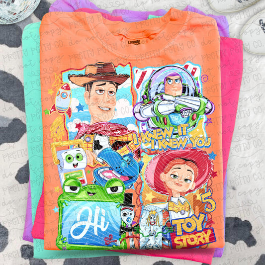TS 5 Inspired Graphic Tee | Cute Movie Character Shirt