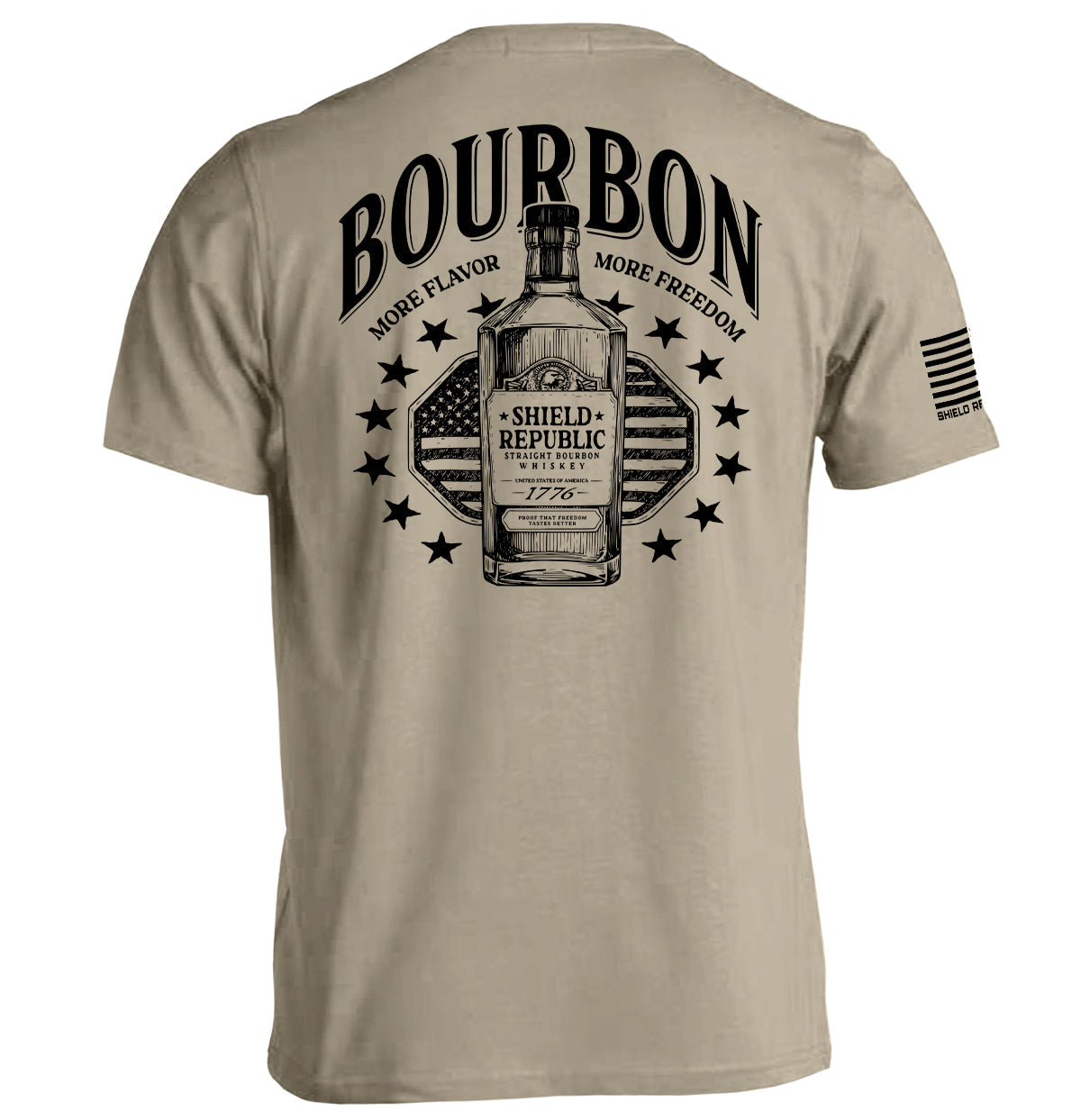 Bourbon More Flavor More Freedom - Pretty Petty Co