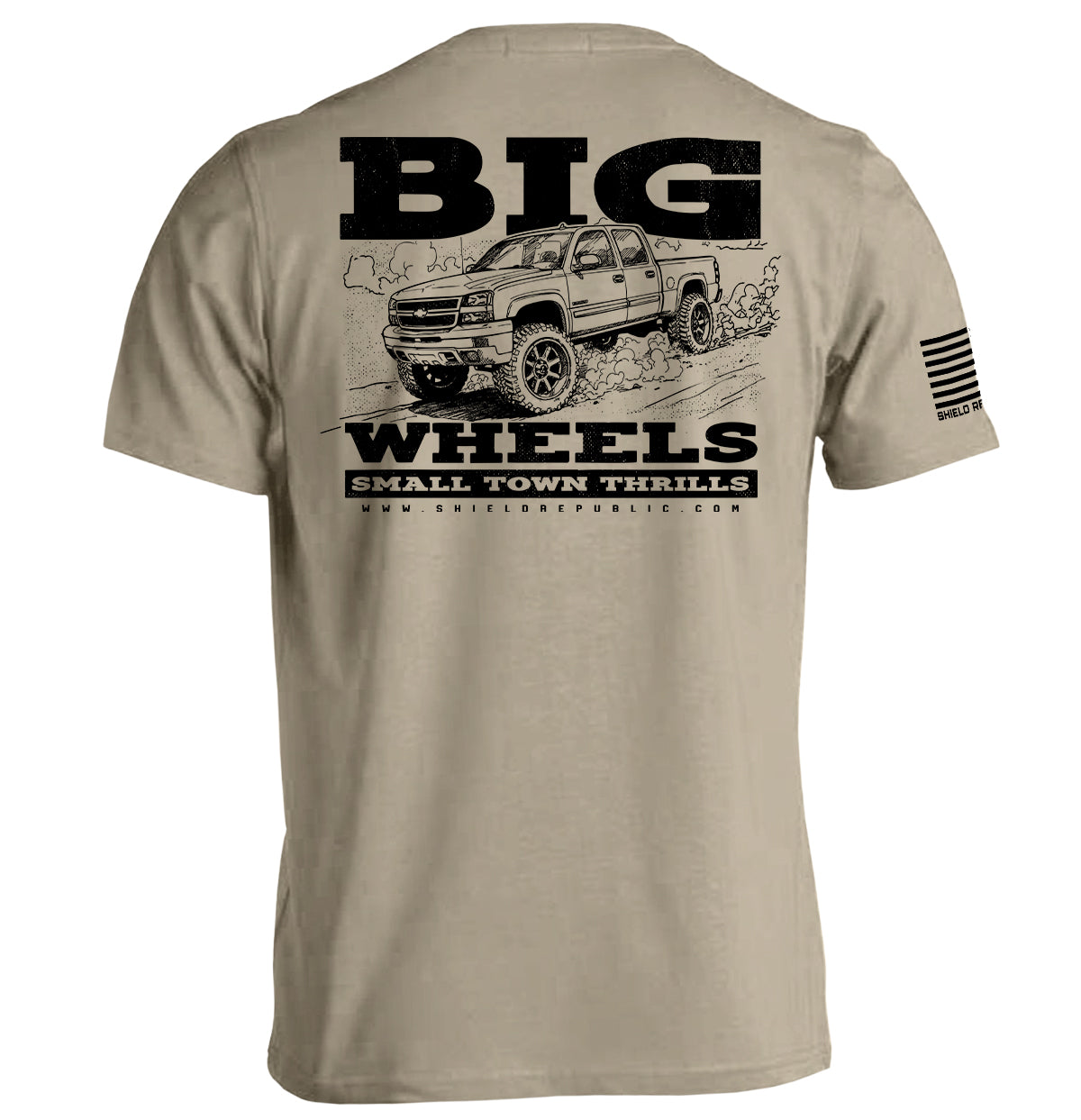 Big Wheels Small Town Thrills - Pretty Petty Co