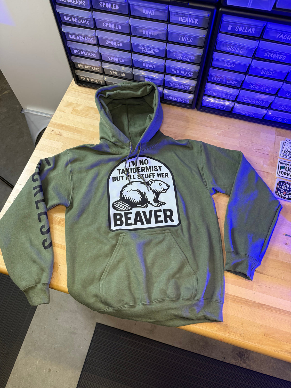 Taxidermist Hoodie - Pretty Petty Co