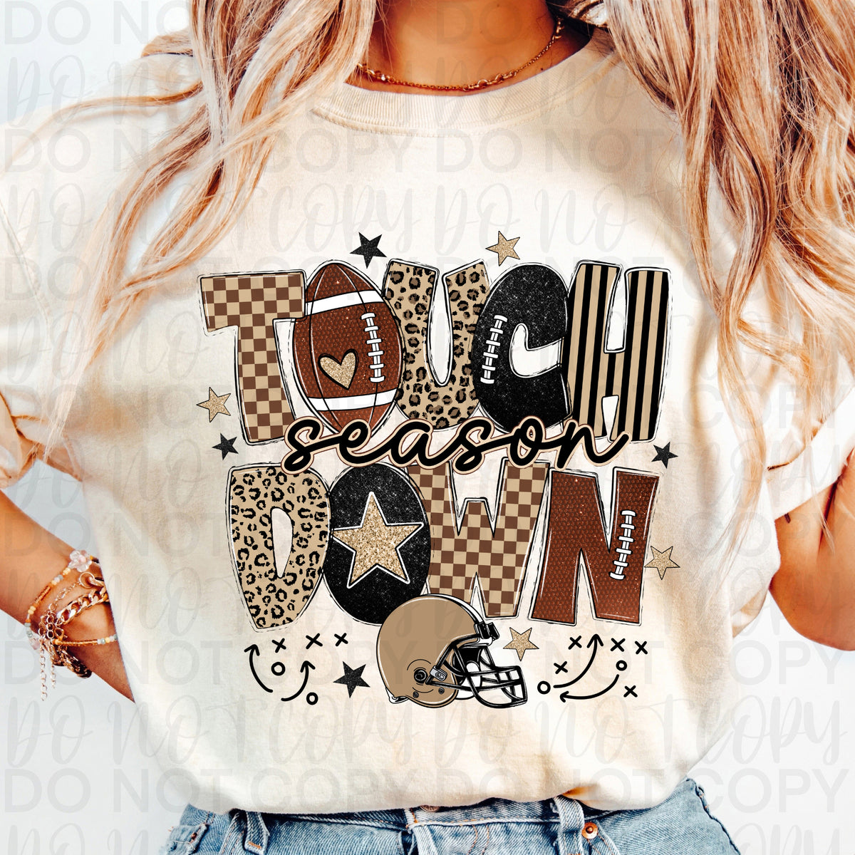 Touchdown Shirt | Football Game Day Tee | Football Fan Graphic Tee | Tailgate Shirt | Sports Season Apparel | Gift for Football Fans