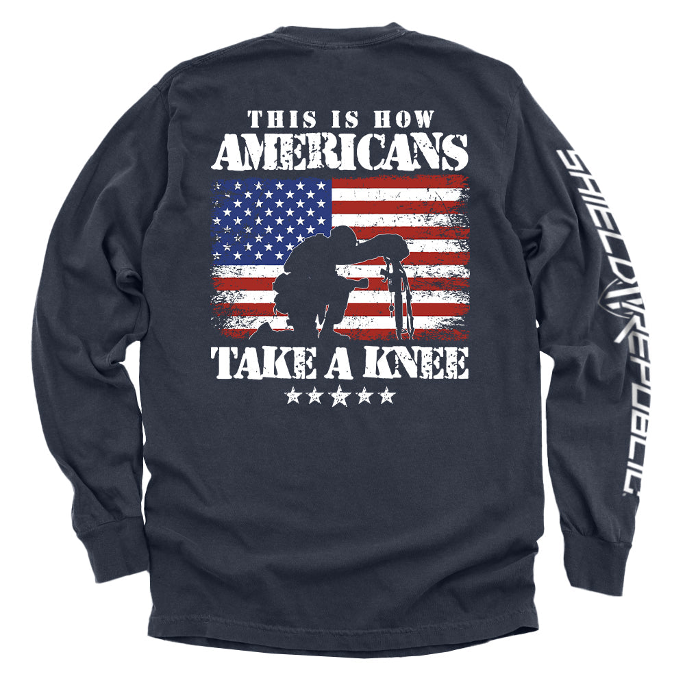 This Is How Americans Take A Knee - Pretty Petty Co