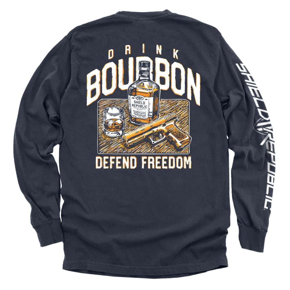 Drink Bourbon Defend Freedom - Pretty Petty Co