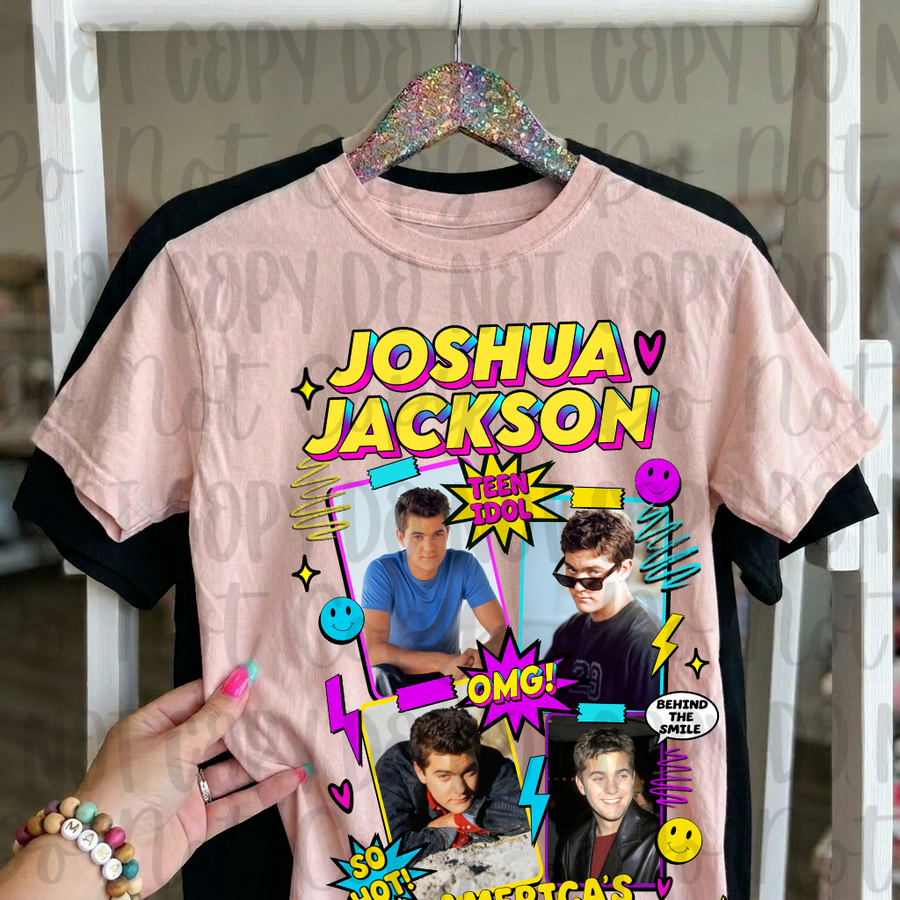 90s Heart Throb Graphic Tee | Retro Teen Idol Shirt | Nostalgic Y2K Pop Culture Tee - Pretty Petty Co