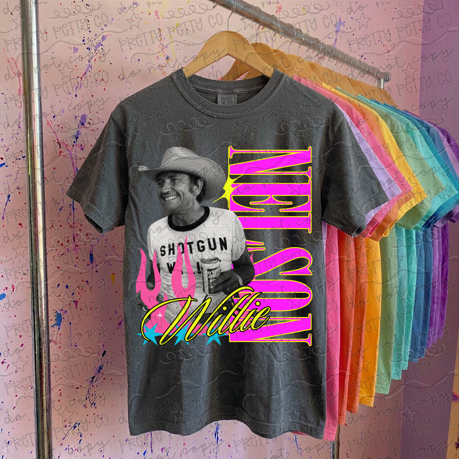 Retro Outlaw Country Tee | Vintage Western Music Shirt | Country Concert Comfort Colors Graphic Tee