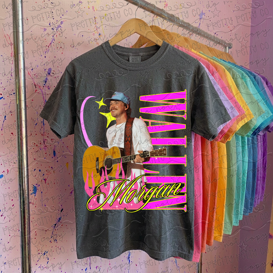Whiskey Nights Concert Tee | Country Music Graphic Shirt | Retro Western Comfort Colors Concert Tee