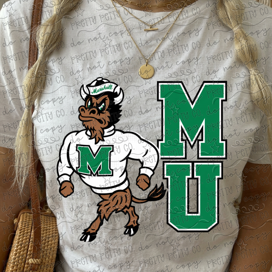 Marshall Mascot Shirt | Marshall School Spirit Tee | Game Day Apparel | Unisex Graphic Shirt | Marshall Pride Gift