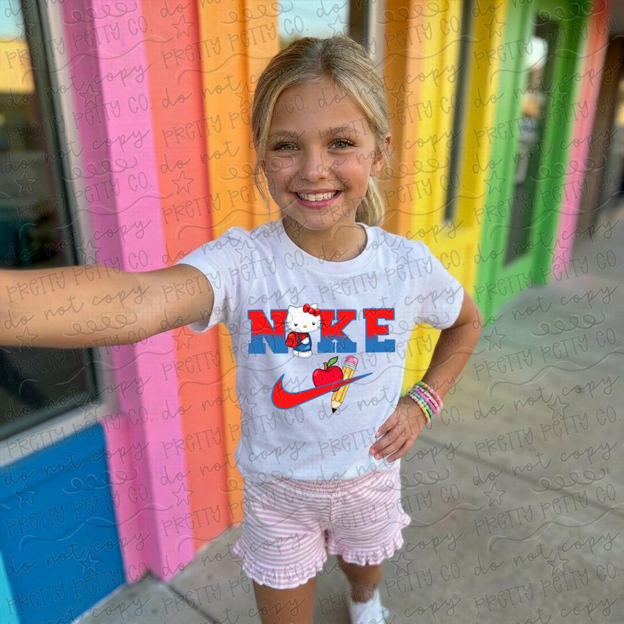 Back to School Swoosh Shirt | Teacher Student Graphic Tee | School Spirit Shirt | First Day of School Apparel | Classroom Tee