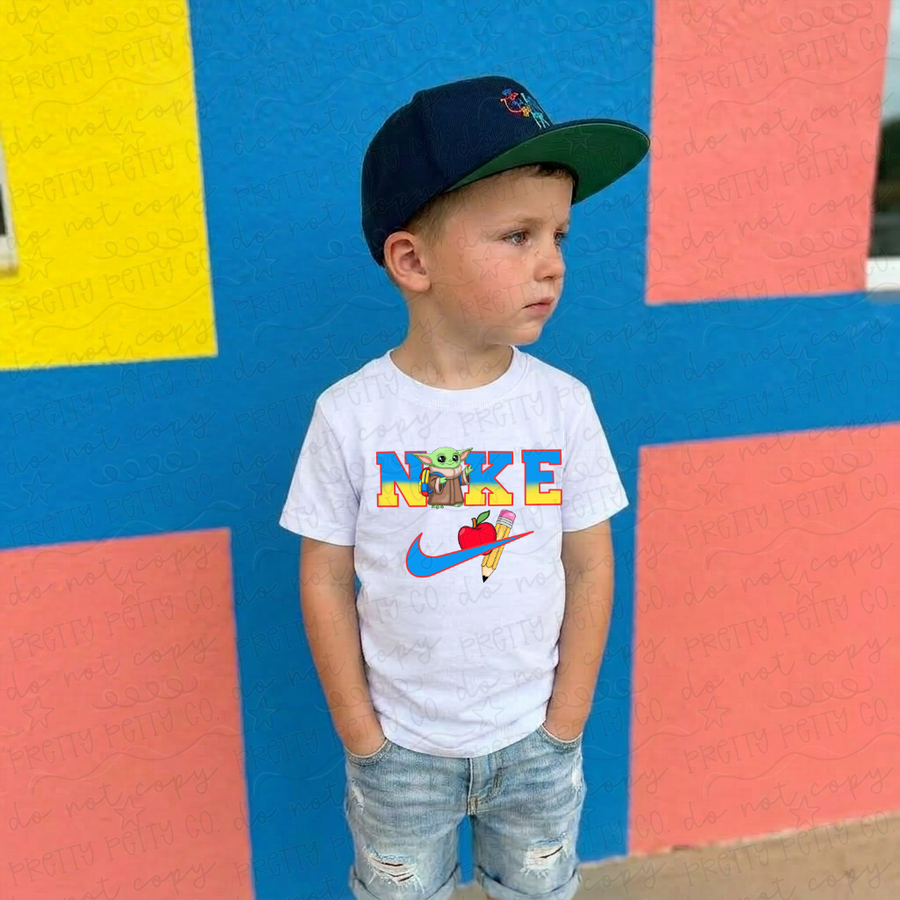 Back to School Swoosh Shirt | Teacher Student Graphic Tee | School Spirit Shirt | First Day of School Apparel | Classroom Tee