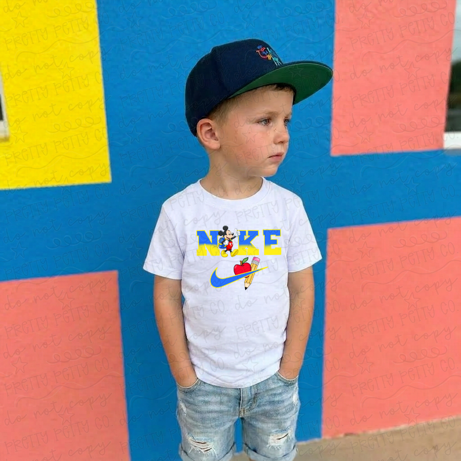 Back to School Swoosh Shirt | Teacher Student Graphic Tee | School Spirit Shirt | First Day of School Apparel | Classroom Tee