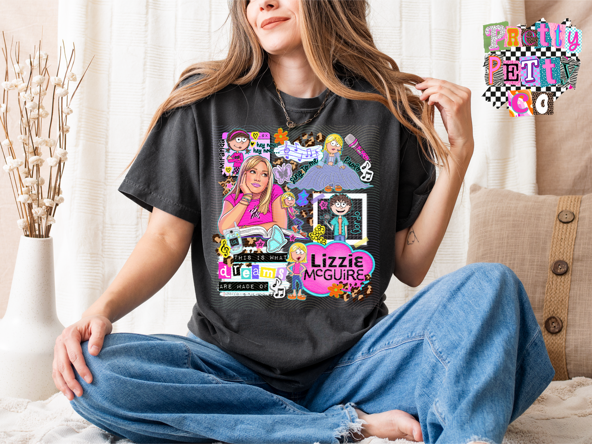 Y2K Lizzie McGuire Shirt – Vintage 2000s Nostalgia Tee - Pretty Petty Co