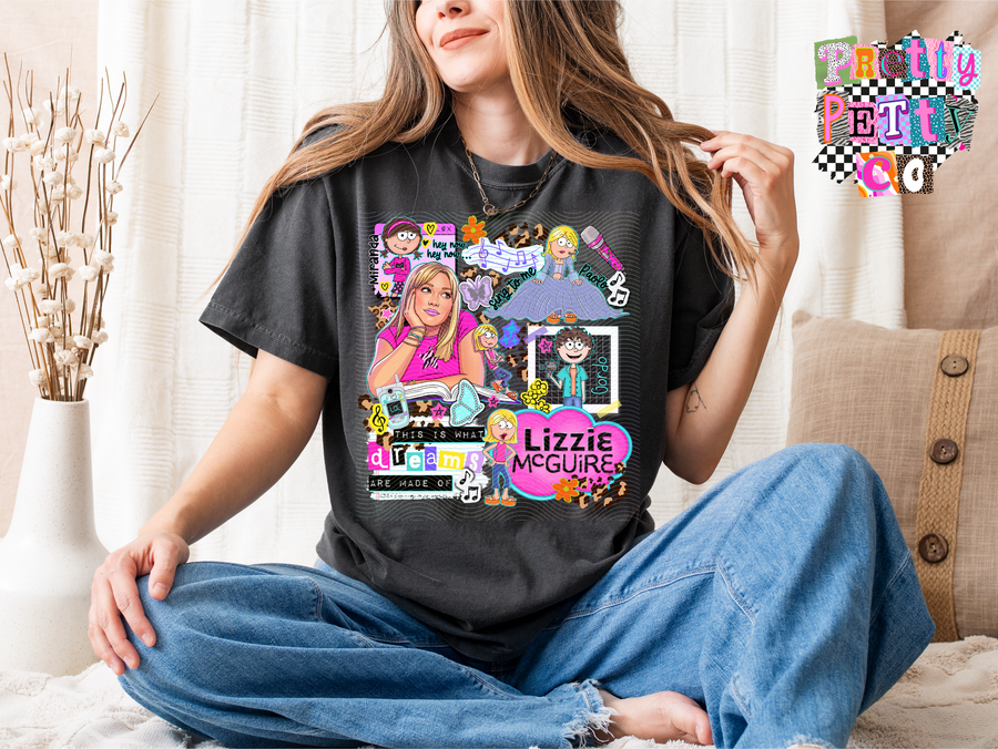 Y2K Lizzie McGuire Shirt – Vintage 2000s Nostalgia Tee - Pretty Petty Co