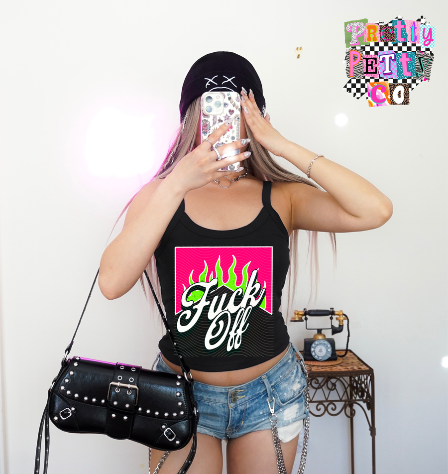Fuck Off Graphic Tee | Bold Statement Shirt | Funny Sarcastic T-Shirt - Pretty Petty Co