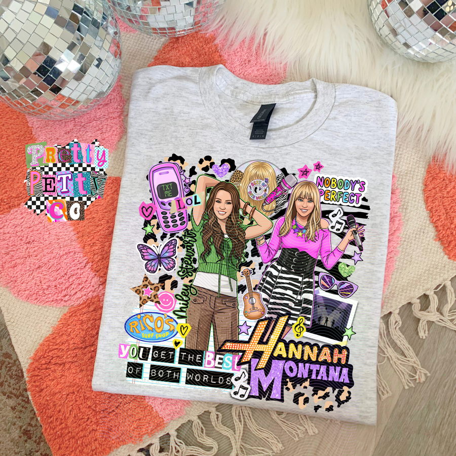 Hannah Montana Nostalgia Tee – Retro 2000s Y2K Shirt - Pretty Petty Co