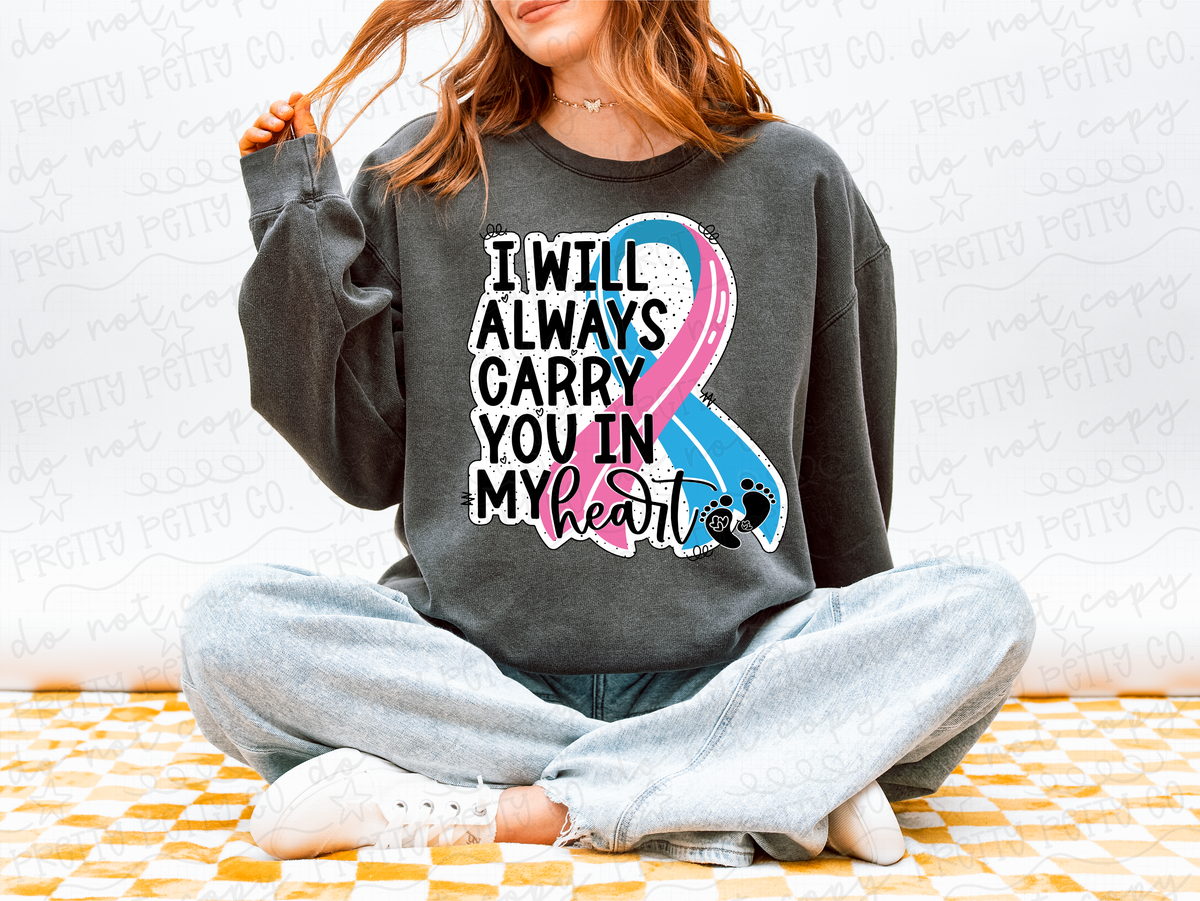 Pregnancy & Infant Loss Awareness Sweatshirt | Angel Mama Memorial Tee