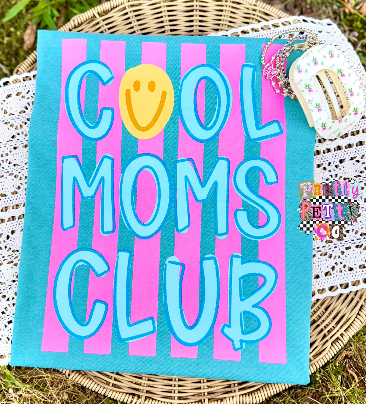 Cool Moms Club Shirt, Cool Kids Club Shirt, Matching Mom and Me Shirts, Trendy Mommy and Me Outfit - Pretty Petty Co