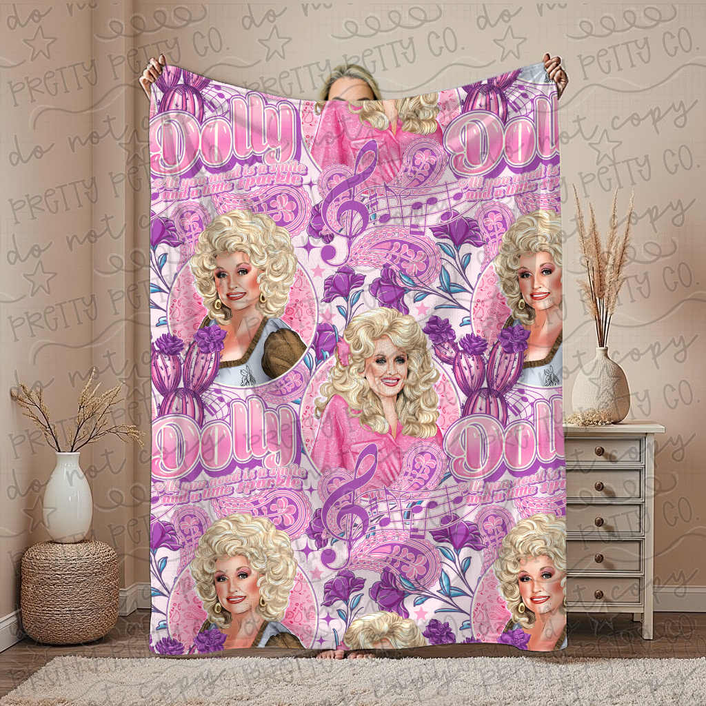 Country Legend Fan Blanket – Plush Throw, Soft Cozy Blanket, Exclusive Edition