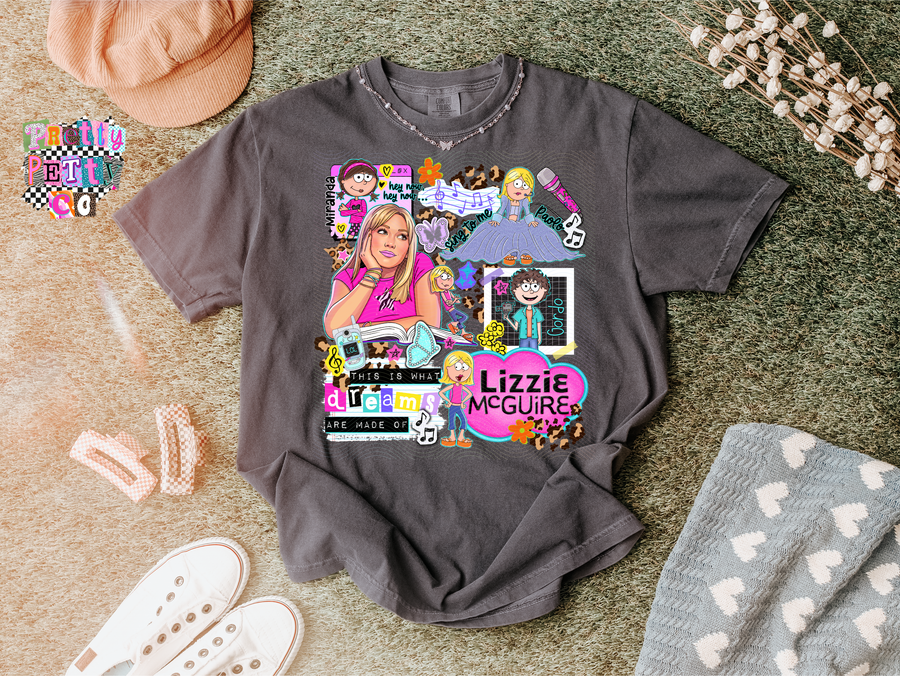 Y2K Lizzie McGuire Shirt – Vintage 2000s Nostalgia Tee - Pretty Petty Co