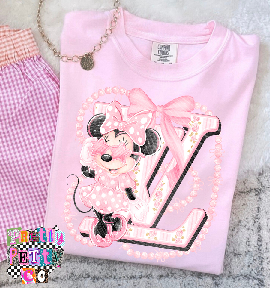 Glam Cartoon Mouse Graphic Tee | Boujee Mouse Shirt | Trendy Statement T-Shirt - Pretty Petty Co