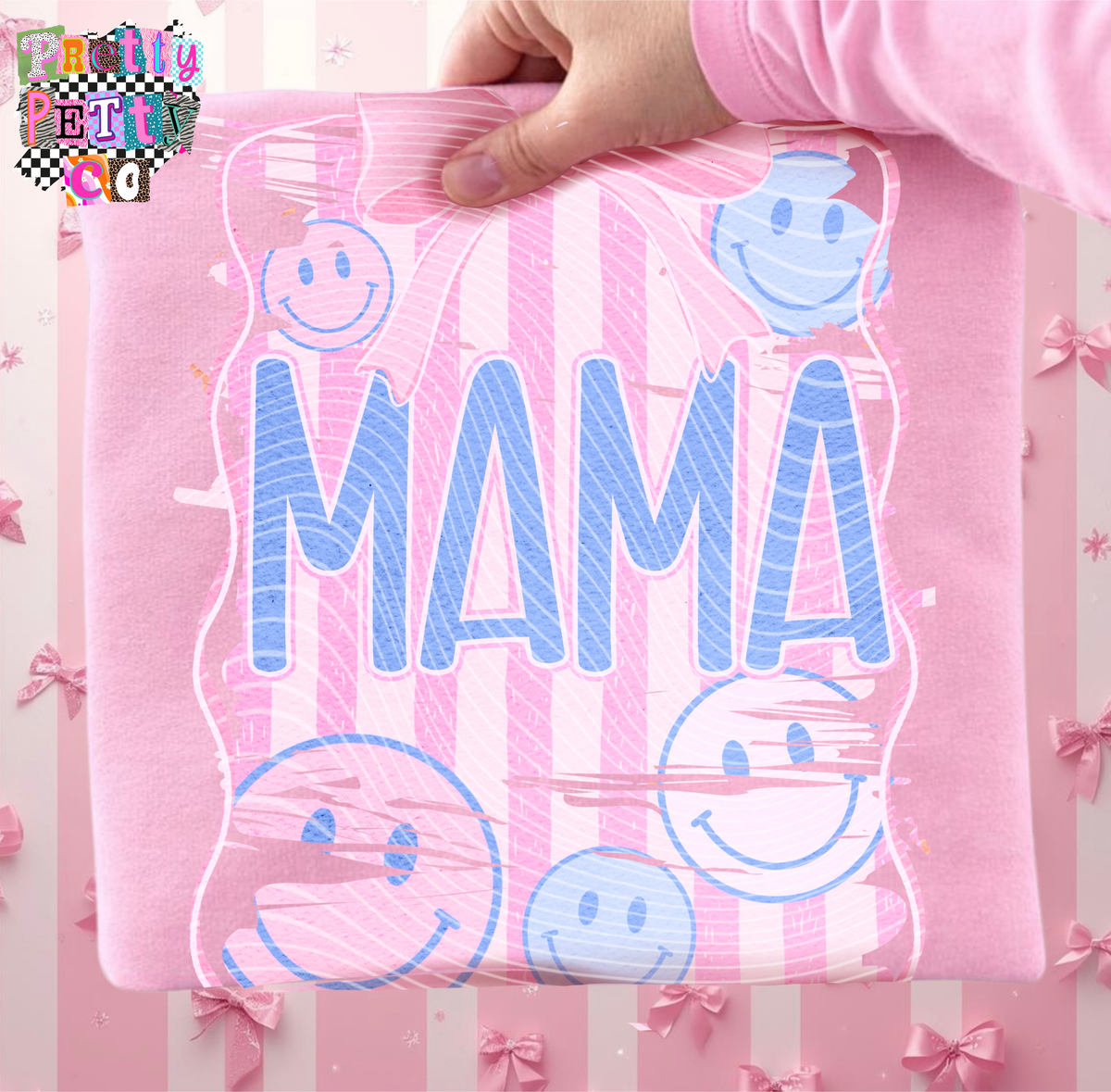 Mama Shirt | Motherhood Graphic Tee | Trendy Mom Life T-Shirt - Pretty Petty Co