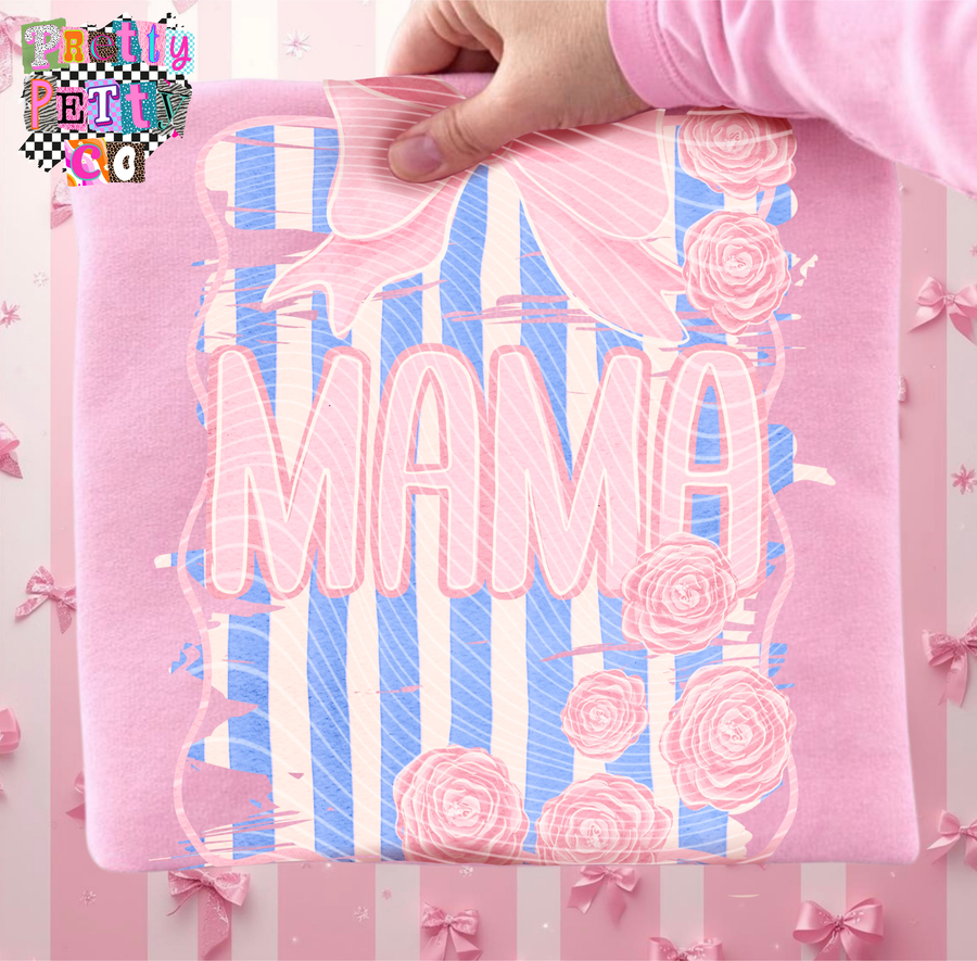 Mama Shirt | Motherhood Graphic Tee | Trendy Mom Life T-Shirt - Pretty Petty Co