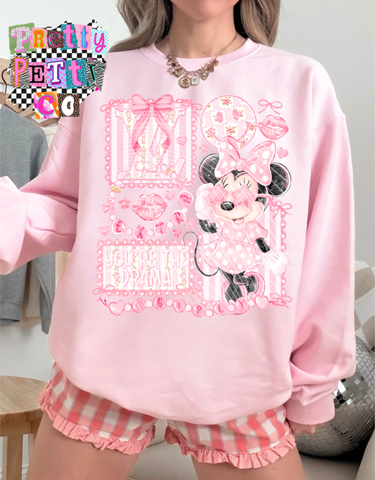 Boujee Mouse Shirt | Cute Glam Mouse Graphic Tee | Trendy Unisex T-Shirt