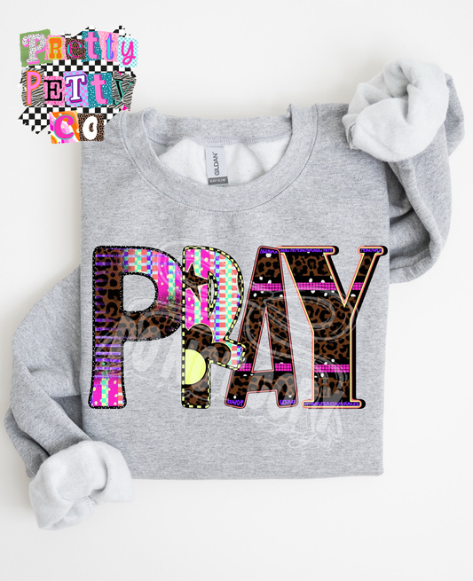 Pray Graphic Tee | Inspirational Faith Shirt | Christian Motivational T-Shirt