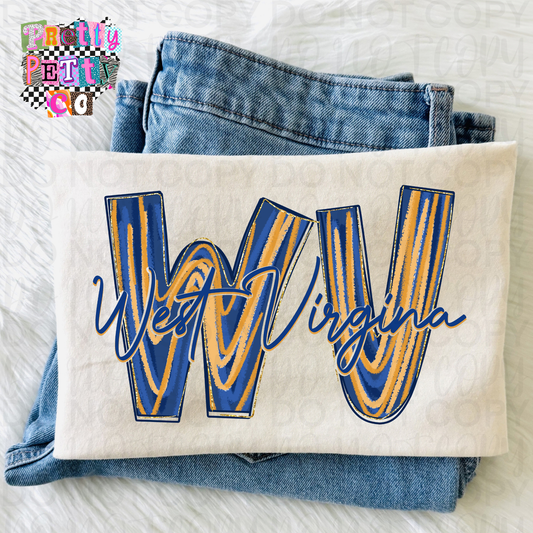 WV T-Shirt – Trendy West Virginia State Pride Tee